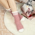 thumbnail image 4 of Zhengup Fuzzy Socks for Women, Warm Soft Fluffy Socks Winter Cozy Cute Animal Slipper Socks Gifts, 4 of 6