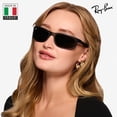 thumbnail image 6 of Ray-Ban RB2027 PREDATOR 2 Rectangle Shaped Non-Polarized Sunglasses for Men & Women - Includes Official RAYBAN Eyewear Kit - Ideal Formal & Casual Wear Sunglasses - B-15 Brown Lens, 6 of 7