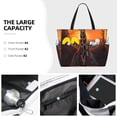 thumbnail image 3 of Fotbe Tree Hollow Meditating Giraffe Bolsa de Viaje para Playa - Resistente al Agua, Bolsa Tote de Gran Capacidad y Ligera con 7 Bolsillos para Mujeres y Hombres, 3 of 7