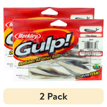 (2 pack) Berkley Gulp 3 Minnow