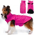 thumbnail image 1 of Chaqueta impermeable para perros con forro polar, impermeable, ropa para mascotas, 1 of 8
