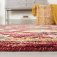 thumbnail image 4 of SAFAVIEH Aspen Devyn Tribal Area Rug, Red/Rust, 5' x 5' Square, 4 of 5