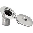 thumbnail image 3 of ISURE MARINE Boat 316 Stainless Steel 2"(50mm) Angled Neck 45° DIESEL Deck Fill/Filler Cap Keyless Thru Hull Hardware, 3 of 4