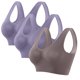 thumbnail image 1 of Fiudx Sujetador Sin Aros, Sujetador de Yoga Sin Costuras y Almohadillas, Sujetador Deportivo de Nailon Suave, Ropa Informal de Verano, Moda Fitness para Mujer, Se Recomienda Lavar a Mano, Diseño de C, 1 of 4