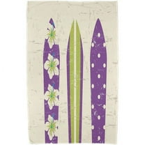 Simply Daisy 30" x 60" Triple Surf Geometric Print Beach Towel