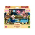 thumbnail image 6 of Calico Critters Pookie Panda Girl's Cycle & Skate Set, Dollhouse Playset with Figure and Accessories, 6 of 6