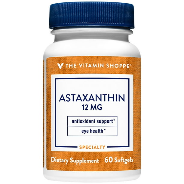 Astaxanthin (Solasta™) Branded Ingredient 12mg Antioxidant From