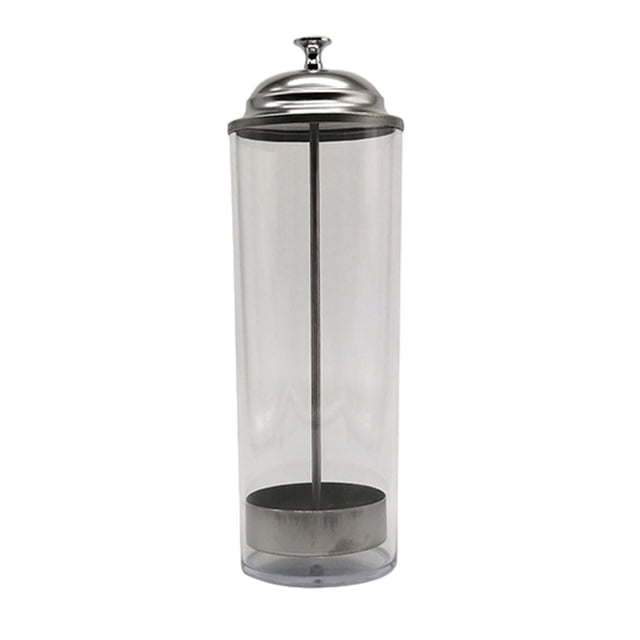 Inteprter Old Vintage Glass Drinking Straw Dispenser Holder Barra de herramientas