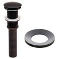 thumbnail image 7 of Novatto NSFC-025057ORB MIMETICA Round Glass Vessel Bathroom Sink Set, Oil Rubbed Bronze, 7 of 7
