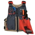thumbnail image 2 of Onyx Outdoors 121700-706-005-17 Kayak Fishing Paddle Vest, Tan - 2XL, 2 of 2