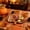 B, variant on Kumdkdwn Solid Wood Thanksgiving Pumpkin Tray 9.8" x 7.9", 3-Compartment Divided Serving Platter, Rustic Rectangular Wooden Charcuterie Board for Fall Party
