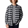 thumbnail image 4 of Men's Columbia Cornell Woods™ Flannel Shirt Color: Black Tartan Size: XL, 4 of 4