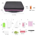 thumbnail image 2 of 60-Grid Portable Diamond Art Storage Box with Spill-Proof Screw Lids & Anti-Collision Protection, Complete Craft Organizer Kit with Tools for Diamond Painting, Beading and DIY Creative Projects, 2 of 7