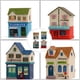 thumbnail image 5 of 4 casas de jardín de hadas en miniatura, minicasa de resina, micropaisaje, decoración, 5 of 8