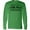 Kelly Green, variant on Inktastic From Little Rock Arkansas in Black Distressed Text Long Sleeve T-Shirt