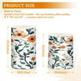 thumbnail image 6 of Yayeee Flameless Candles with Remote Flickering Battery Operated Multi Color Changing, Leaves Pattern, 6 of 7