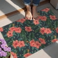 thumbnail image 4 of Pioneer Flower Floral Print Pattern Door Rugs,Washable Non Slip Door Mats Indoor,Decorative Door Mats,Entry Mat Indoor for Entrance,Bedroom,Kitchen,Bathroom,20"x32", 4 of 6