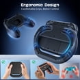 thumbnail image 7 of HEYSTOP Grip Compatible with Nintendo Switch 2 Joy-Con, 3 Pack, Wear Resistant Game Switch 2 Controller Handle Case Kit for Nintendo Switch 2 Joy Con, Black, 7 of 7