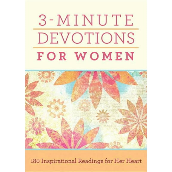 Barbour Publishing: 3-Minute Devotions for Women, Book 1 (Paperback)