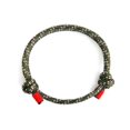 thumbnail image 3 of Pulsera de paracord trenzada con cadena de cuerda y dijes para hombre, joyería para hombre, nueva Fa, 11, 3 of 5