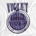 thumbnail image 2 of Willy Wonka And The Chocolate Factory T-Shirt Turning Violet, Violet Unisex Graphic Tee for Men & Women, 2 of 7