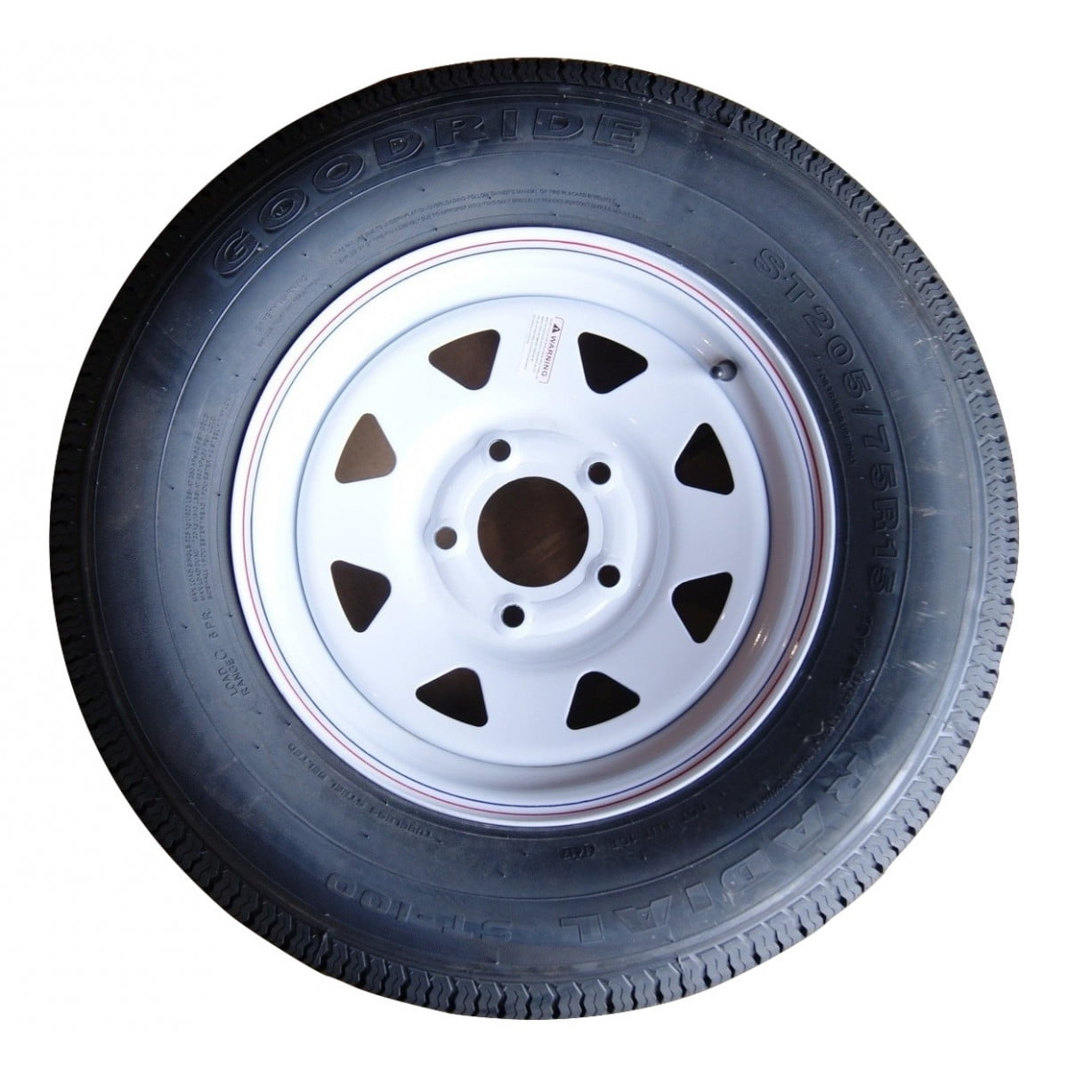 TW Goodride ST205/7515 6 Ply Bias Trailer Tire LRC 