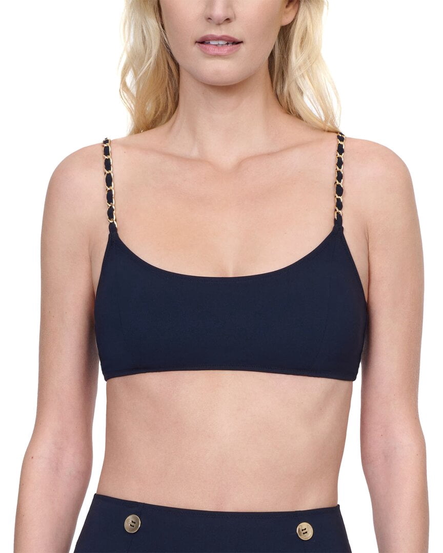 Lauren Ralph Lauren Women's Plus Size Beach Club Tankini Top Black
