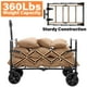 thumbnail image 4 of Carrito plegable LIAPOTT Wagon Carros con ruedas, color negro, 4 of 6
