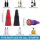 thumbnail image 2 of 6 Pack Wine Stopper, Reusable Silicone Beverage Bottle Stopper with Cork Stopper to Keep Wine Fresh, 2 of 5