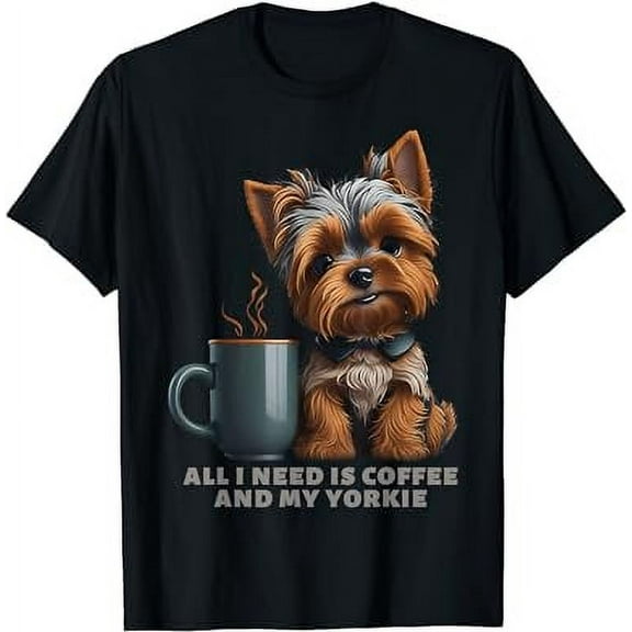 Funny Yorkie Dog Mom T-Shirt