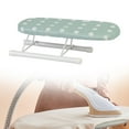 thumbnail image 6 of Esquirla Foldable Ironing Board, Portable for Ironing Clothes, Tabletop Ironing Board, Mini Ironing Board for Craft Room, Travel, Dorm, Apartment Green Dot, 6 of 8