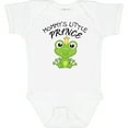 thumbnail image 3 of Inktastic Mommy's Little Prince Cute Frog Boys Baby Bodysuit, 3 of 5