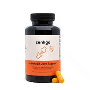 Zenkgo Joint Supplement, Supports Joint Mobility, Cartilage Repair, Chondroitin, MSM, Turmeric, Collagen (60Ct)