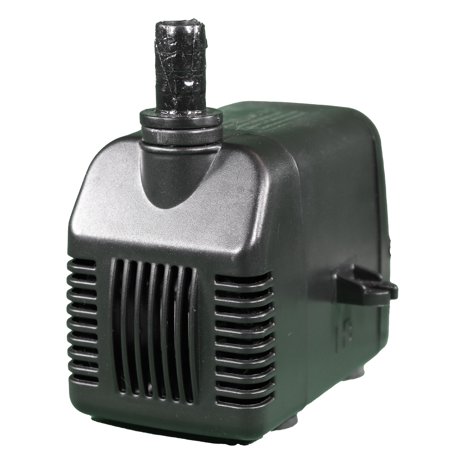 Hessaire 3 Pin Connector Submersible Pool Pump, Black