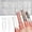150pcs, variant on Nail Dual Forms Gel,60PCS French Nail Extension Forms,Clear Gel Nails Molds,French Nails Form for Beginners Professisonalfor DIY Extension Salon-Quality Manicures at Home
