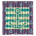 thumbnail image 1 of ABPHQTO Cortina de Ducha Ancla Cortina de Ducha Impermeable 160x180 cm, 1 of 2