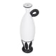 thumbnail image 2 of Florero Decorativo Moderno Macarena Blanco y Negro Resina 11cmx10cmx35cm, 2 of 8