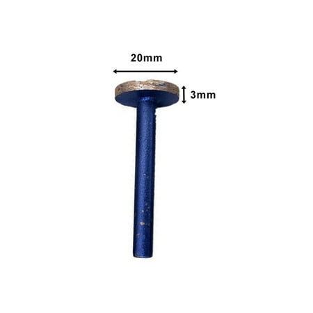 

6mm shank diamond sintered Mounted Points carving grinding head Wheel T-shape