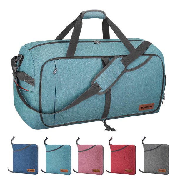 Bolsa de viaje Canway de 85 litros con compartimento para zapatos, impermeable
