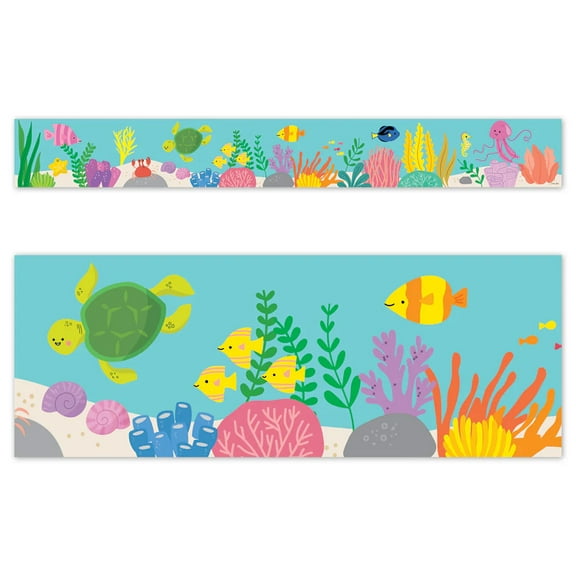 Creative Teaching Press Sea Friends Under the Sea EZ Border (CTP 11057)