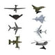 thumbnail image 4 of 8pcs Modelo de aviones de aviones de bricolaje Modelo de ensamblaje de juguete para niños Collection de avión de alto simulación de alto peso múltiple Estilo B, 4 of 8