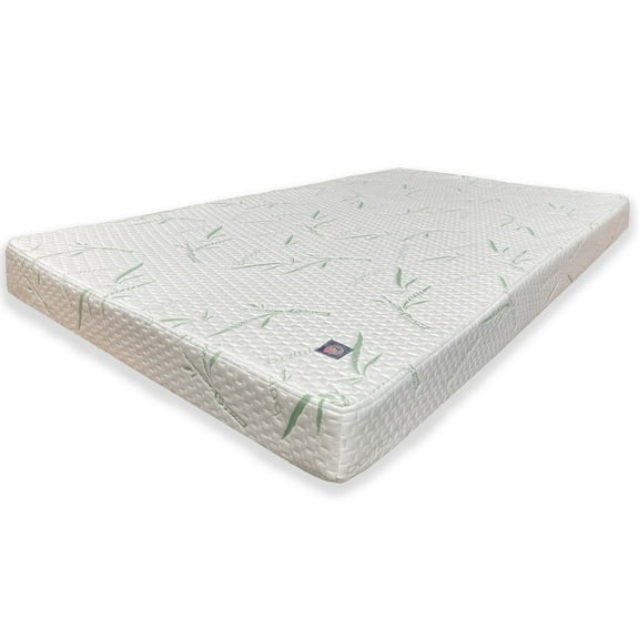 Colchón de Cuna (80 x 140) de bebé con Funda Impermeable de Bambú Transpirable y Lavable | Hecho en México por Colchones Dorm® |