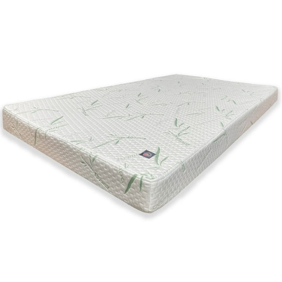 Colchón de Cuna (95 x 140) de bebé con Funda Impermeable de Bambú Transpirable y Lavable | Hecho en México por Colchones Dorm® | 18 Certificaciones Internacionale