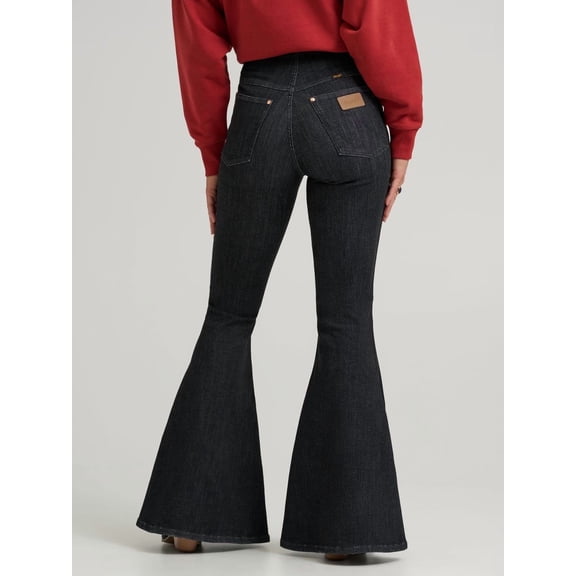 Wrangler Lainey Wilson Pull On Black - Ladies Jeans - 112370416
