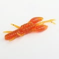 thumbnail image 1 of 4pcs Soft Fish Bionic Baits Fishing accessaries Silicone Silicone Maggot Shrimp Fish Baits Lures 4 Colors, 1 of 8