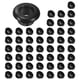 thumbnail image 1 of Uxcell 50-Pack Grommets de Goma para Barandilla de Cable, Agujero de Perforación de 12mm, Diámetro Interior de 10mm, Junta de Ojal para Cableado, Cable de Alambre, Automotriz [Negro], 1 of 1