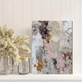 thumbnail image 2 of Textured Mixed Media Collage Canvas Print Wall Art for Living Room Bedroom Office Hotel Hallway, 2 of 8