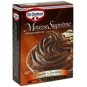 Dr. Oetker Double Chocolate Supreme Mousse, 4.2 oz (Pack of 12)