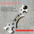 thumbnail image 4 of Stainless Steel Wrench For Multifunction Usage, Quick Screwing Spanner With Ergonomic Handle For Shower Faucet Installation, Portable Design For Water Pipe Maintenance And Wide, 4 of 8