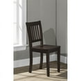 thumbnail image 2 of Pemberly Row Contemporary Wood Chair with Ladder Back in Brown, 2 of 2